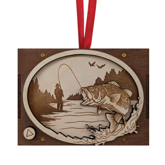 Fisherman MP3 Musical Ornament