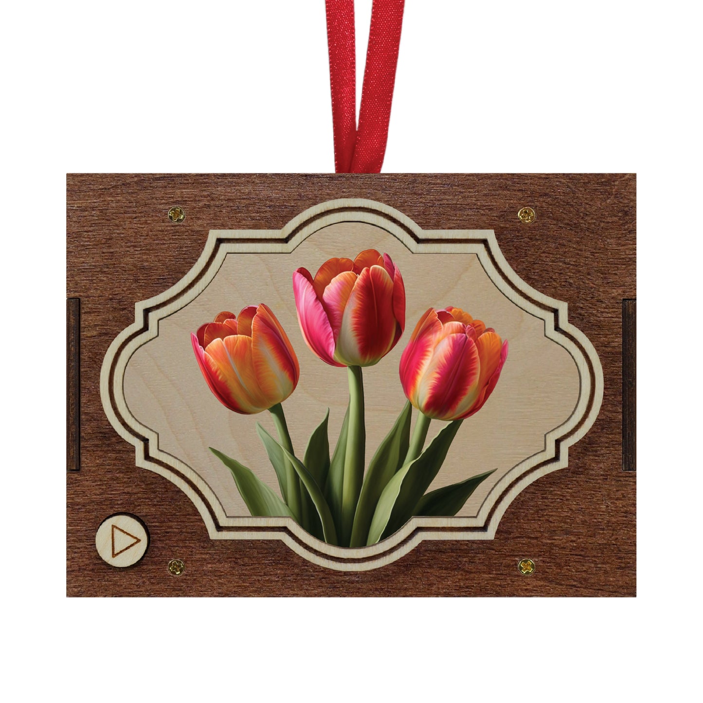 Flower MP3 Musical Ornament, 21 Flower Choices
