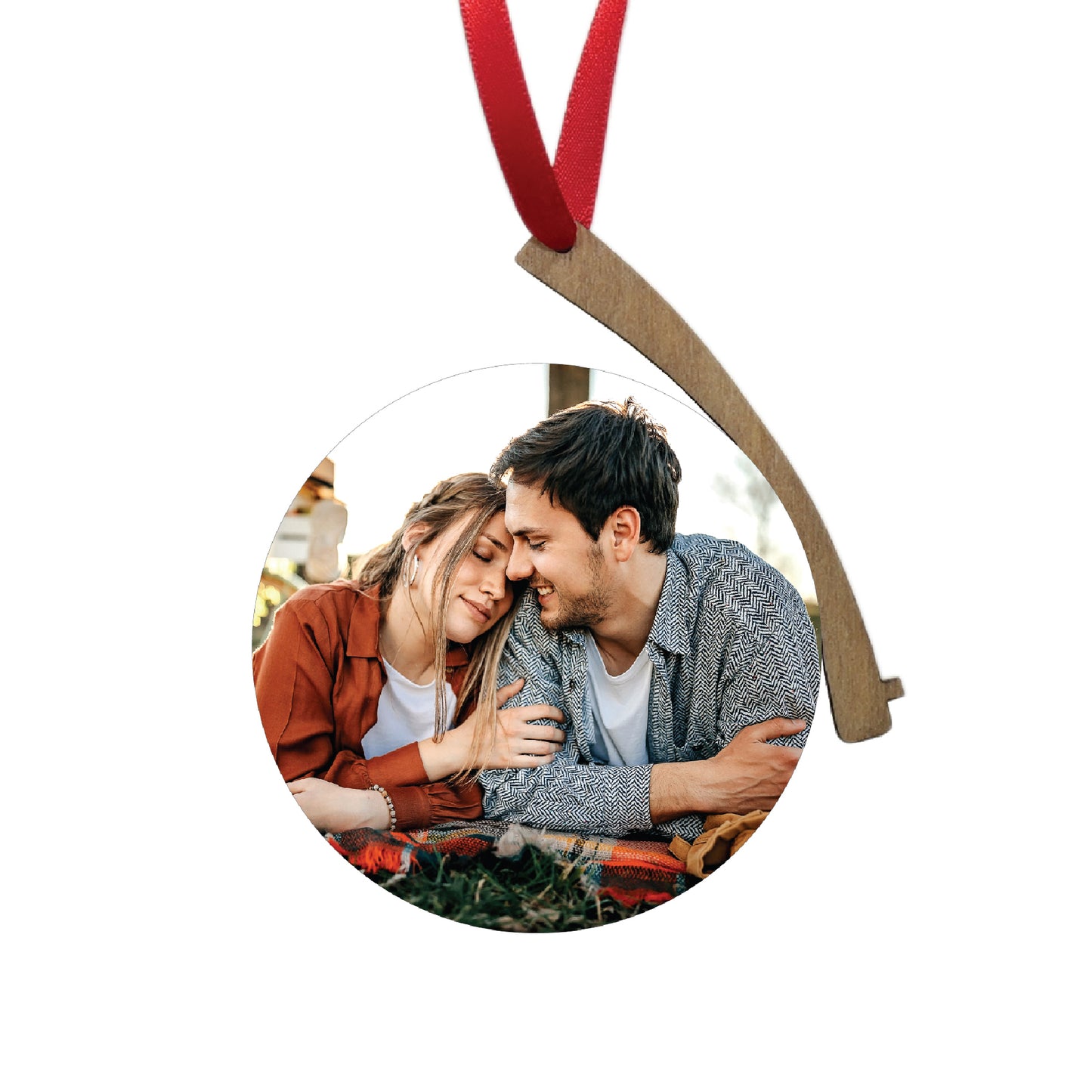 Record Ornament - Personal Photo & Lyrics