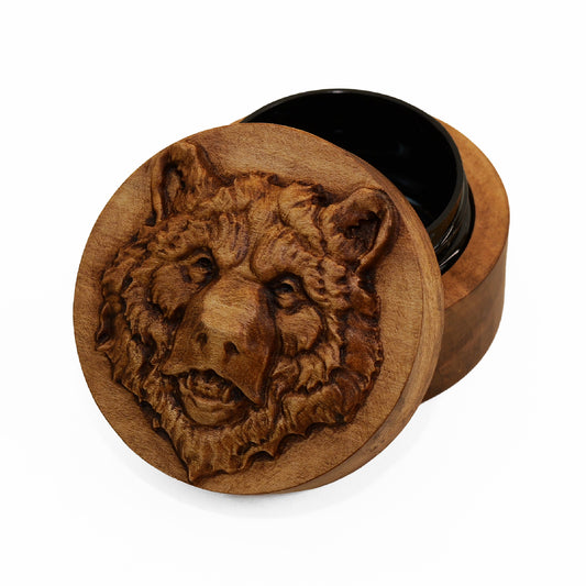 Bear Carved Box