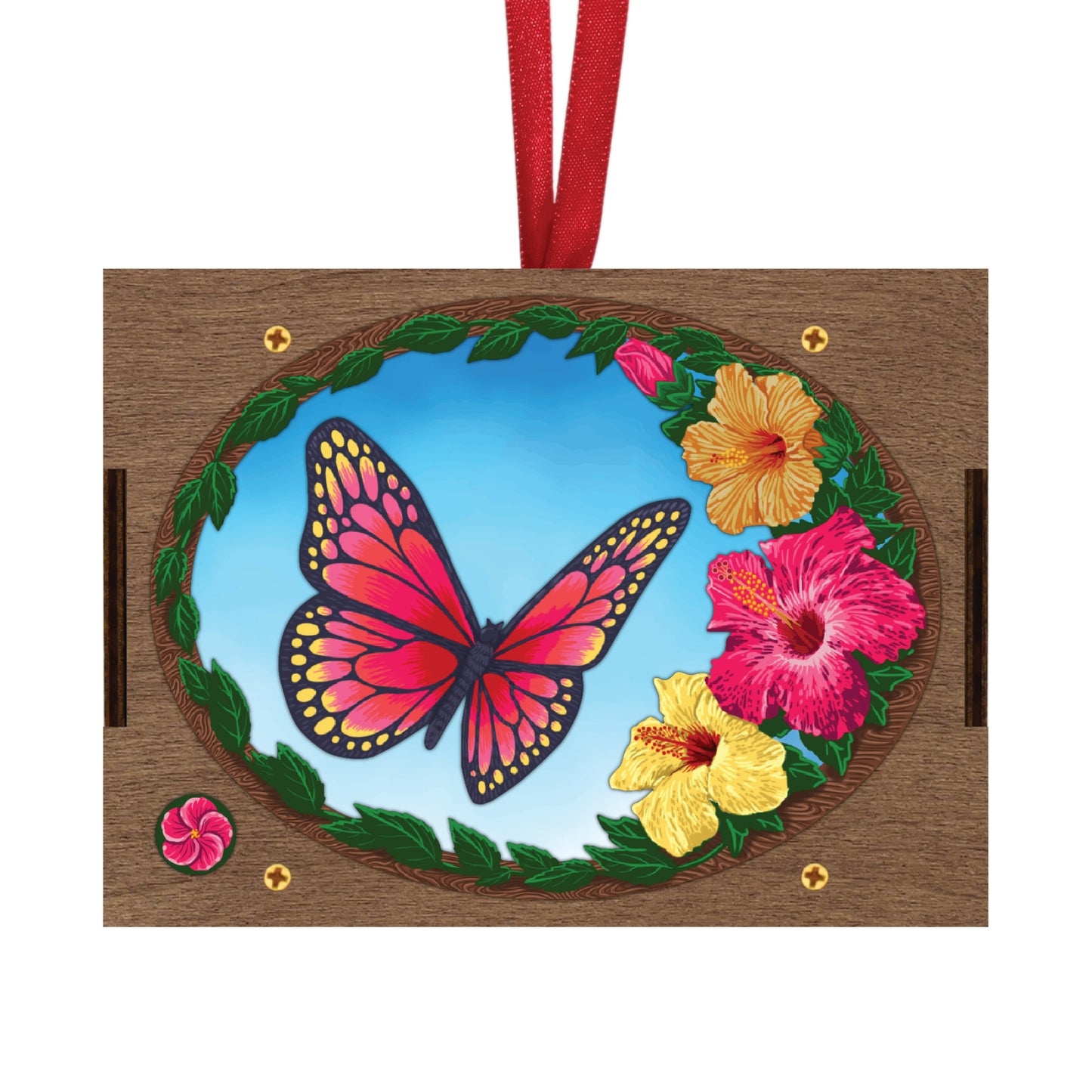 Butterfly Colorful MP3 Musical Ornament