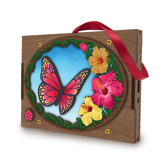 Butterfly Colorful MP3 Musical Ornament