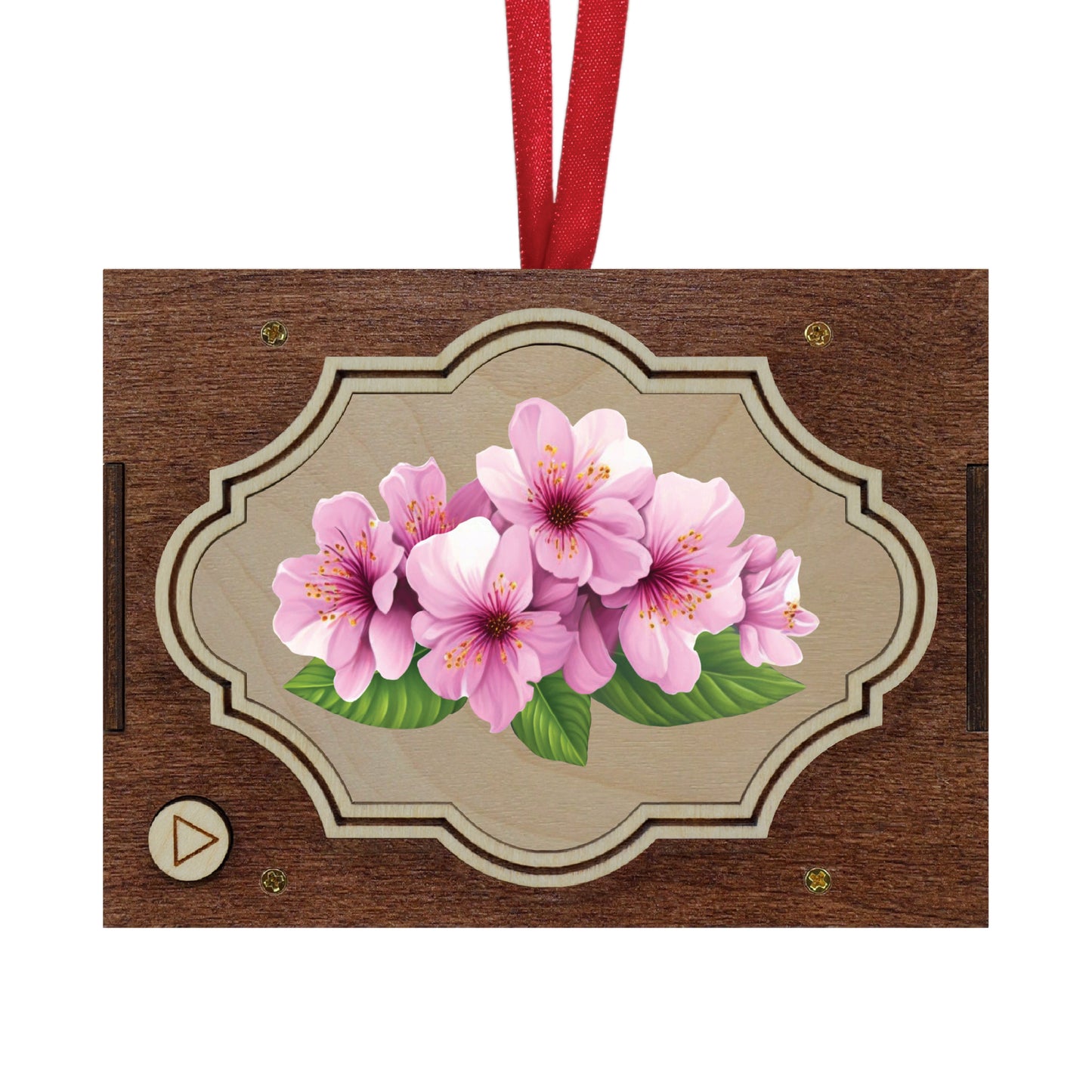 Flower MP3 Musical Ornament, 21 Flower Choices