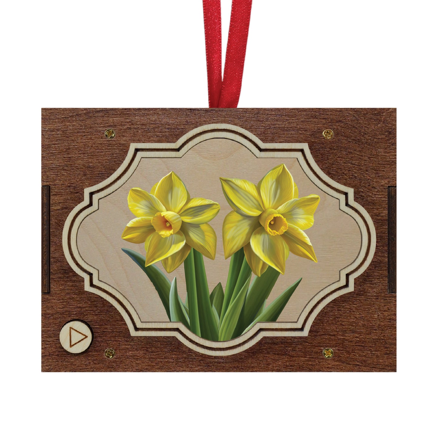 Flower MP3 Musical Ornament, 21 Flower Choices