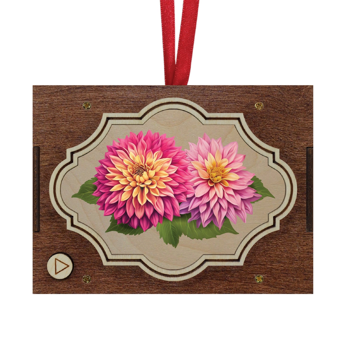 Flower MP3 Musical Ornament, 21 Flower Choices