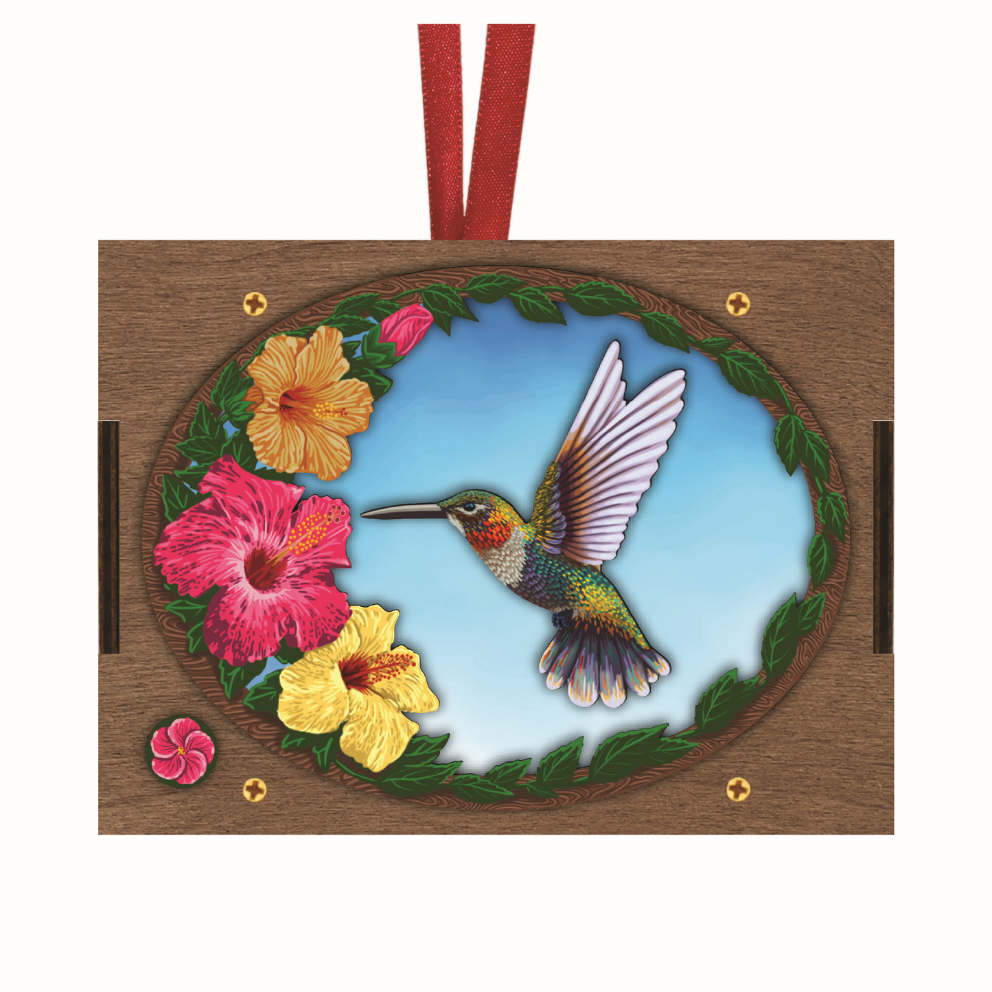 Hummingbird Colorful MP3 Musical Ornament