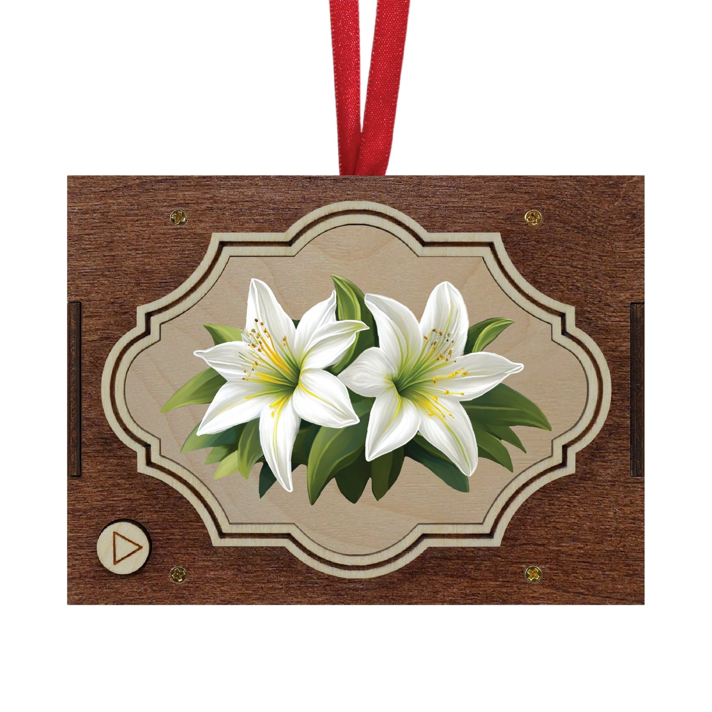 Flower MP3 Musical Ornament, 21 Flower Choices