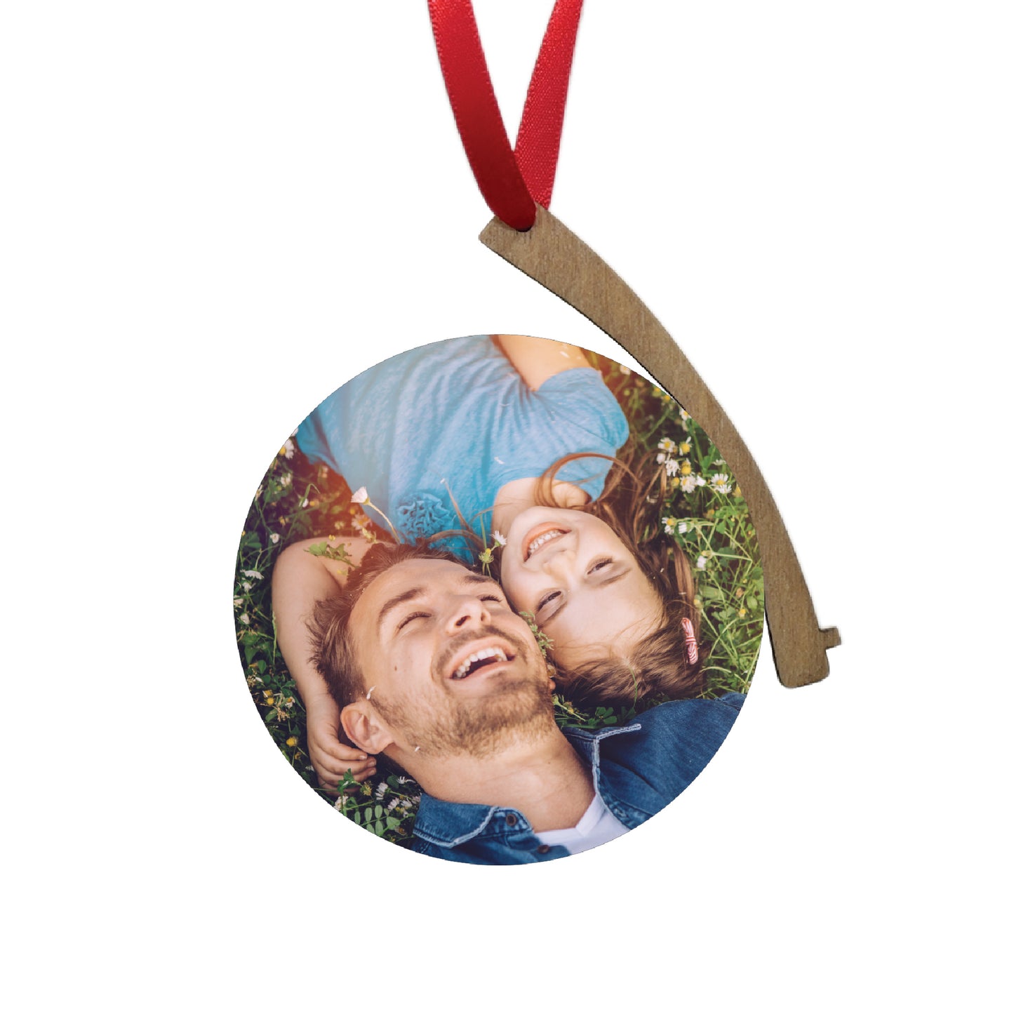 Record Ornament - Personal Photo & Lyrics