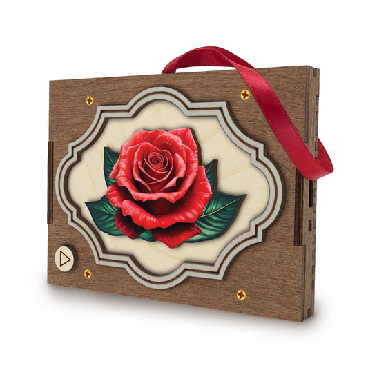 Flower MP3 Musical Ornament, 21 Flower Choices