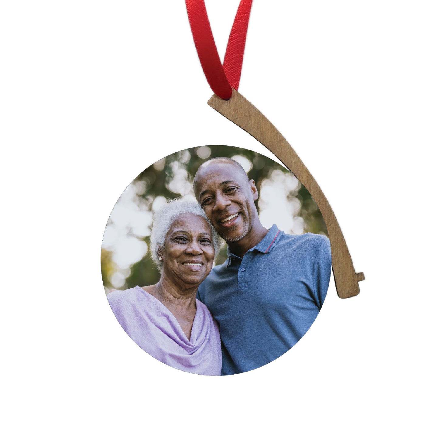 Record Ornament - Personal Photo & Lyrics