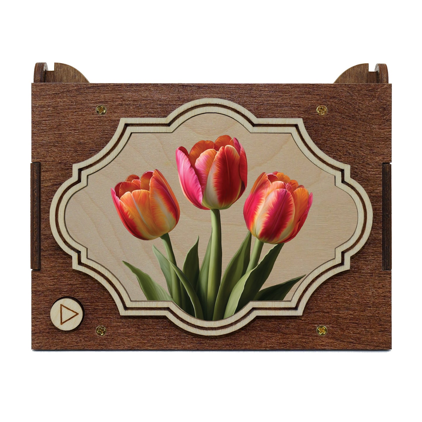 Flower MP3 Music Box, 21 Flower Choices