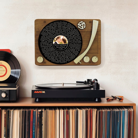 Vinyl Record Wall Hanging