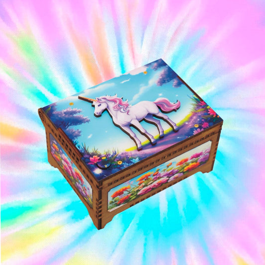 Unicorn Music Box