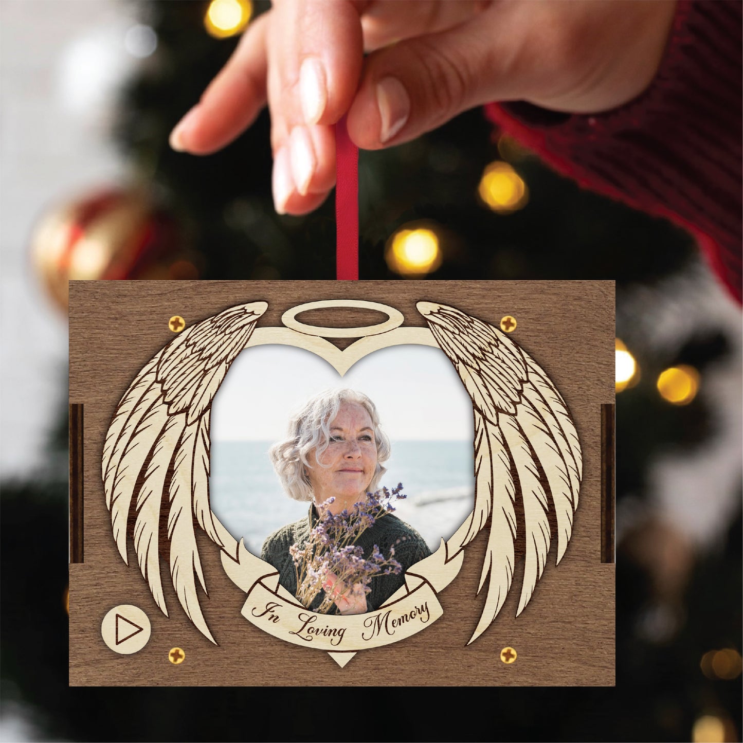 Angel Wings MP3 Musical Ornament