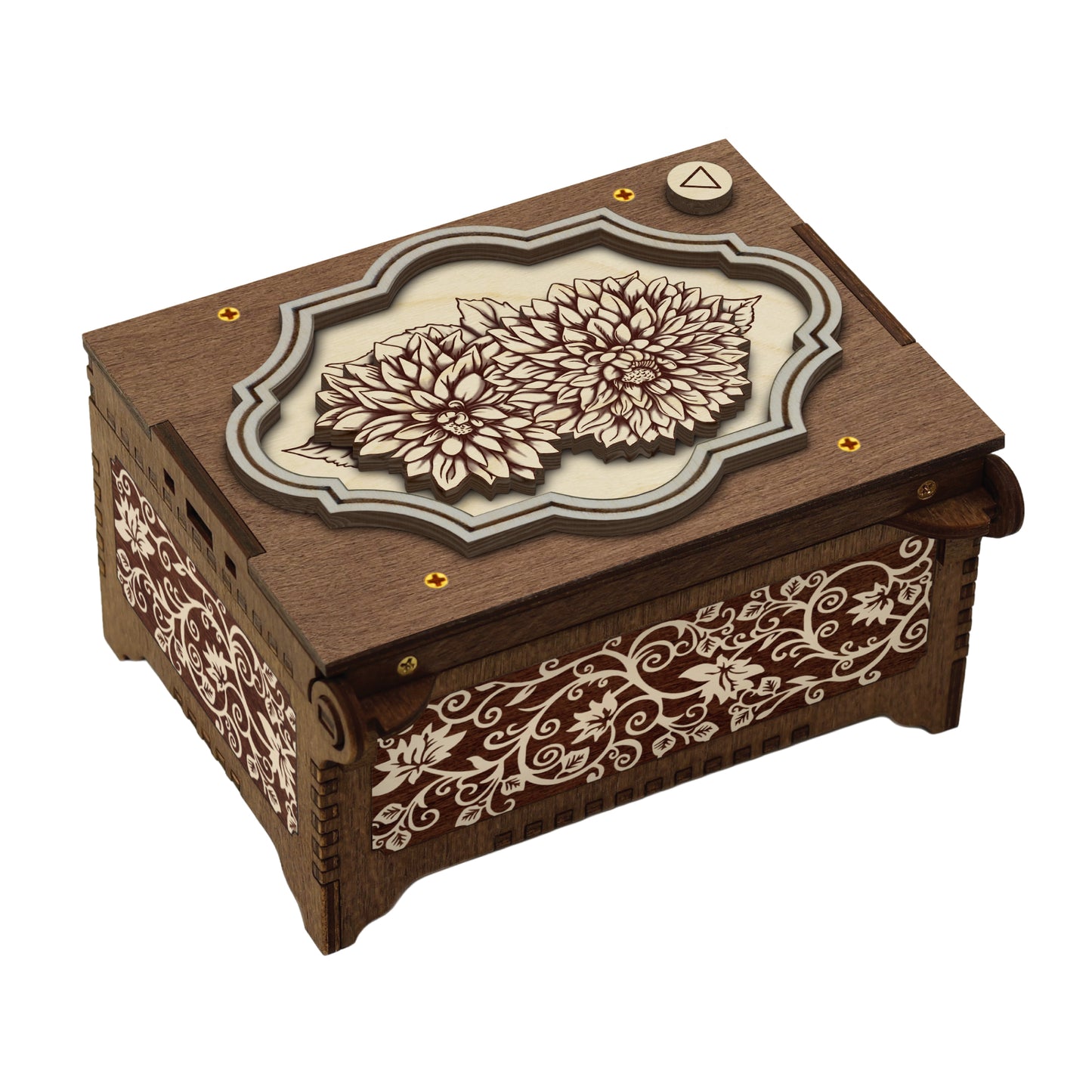 Dahlia Flower MP3 Music Box