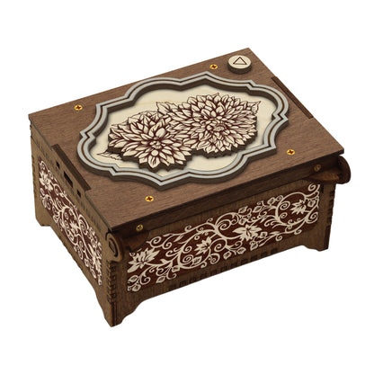 Dahlia Flower MP3 Music Box