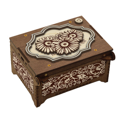 Daisy Flower MP3 Music Box