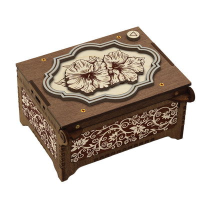 Hibiscus Flower MP3 Music Box