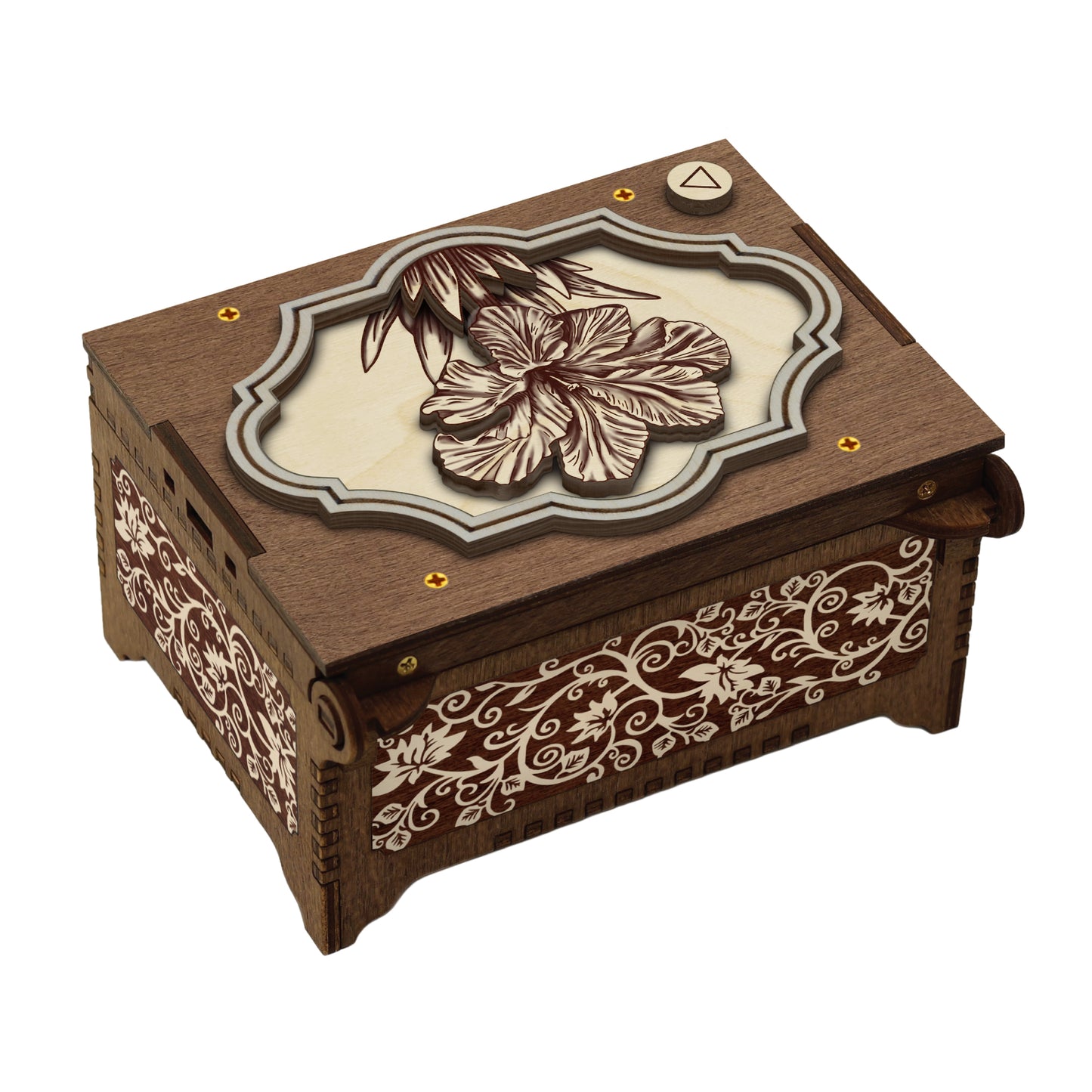 Iris Flower MP3 Music Box
