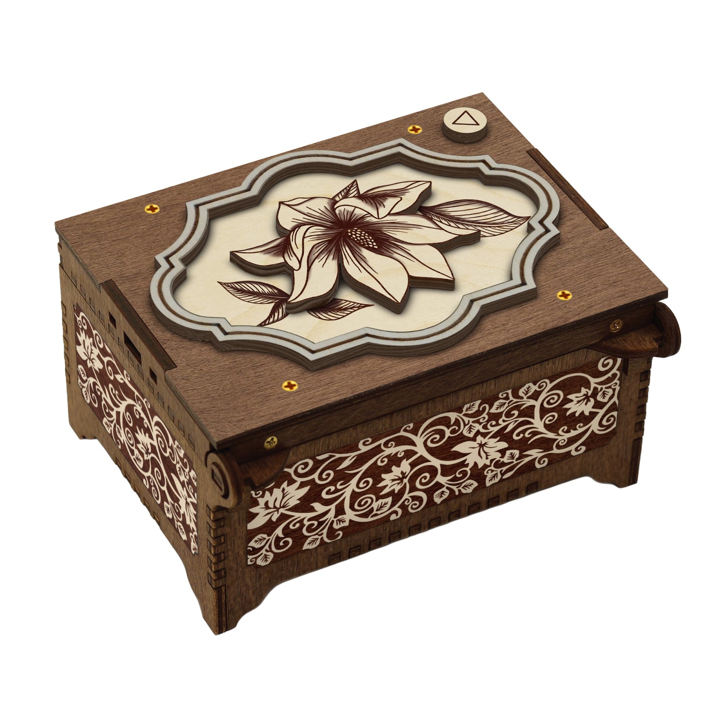 Magnolia Flower MP3 Music Box