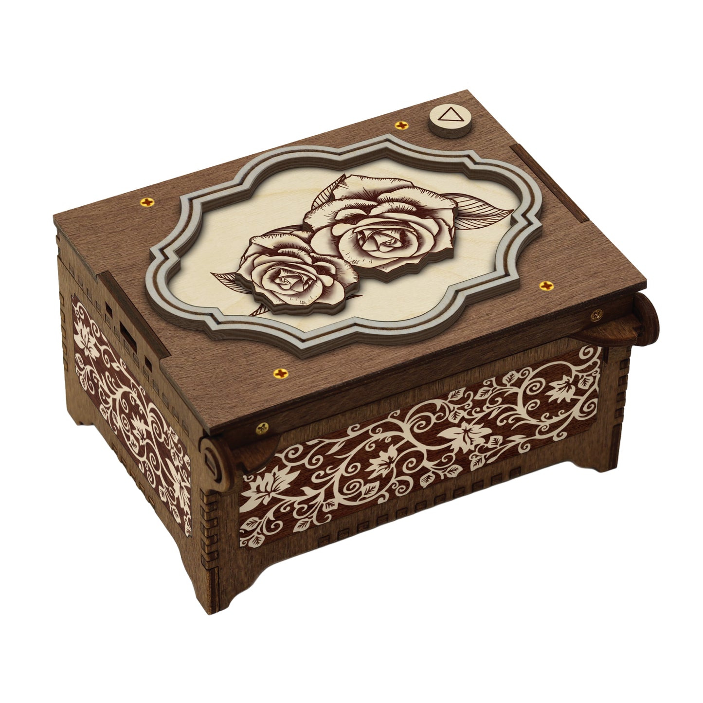 Rose Flower MP3 Music Box