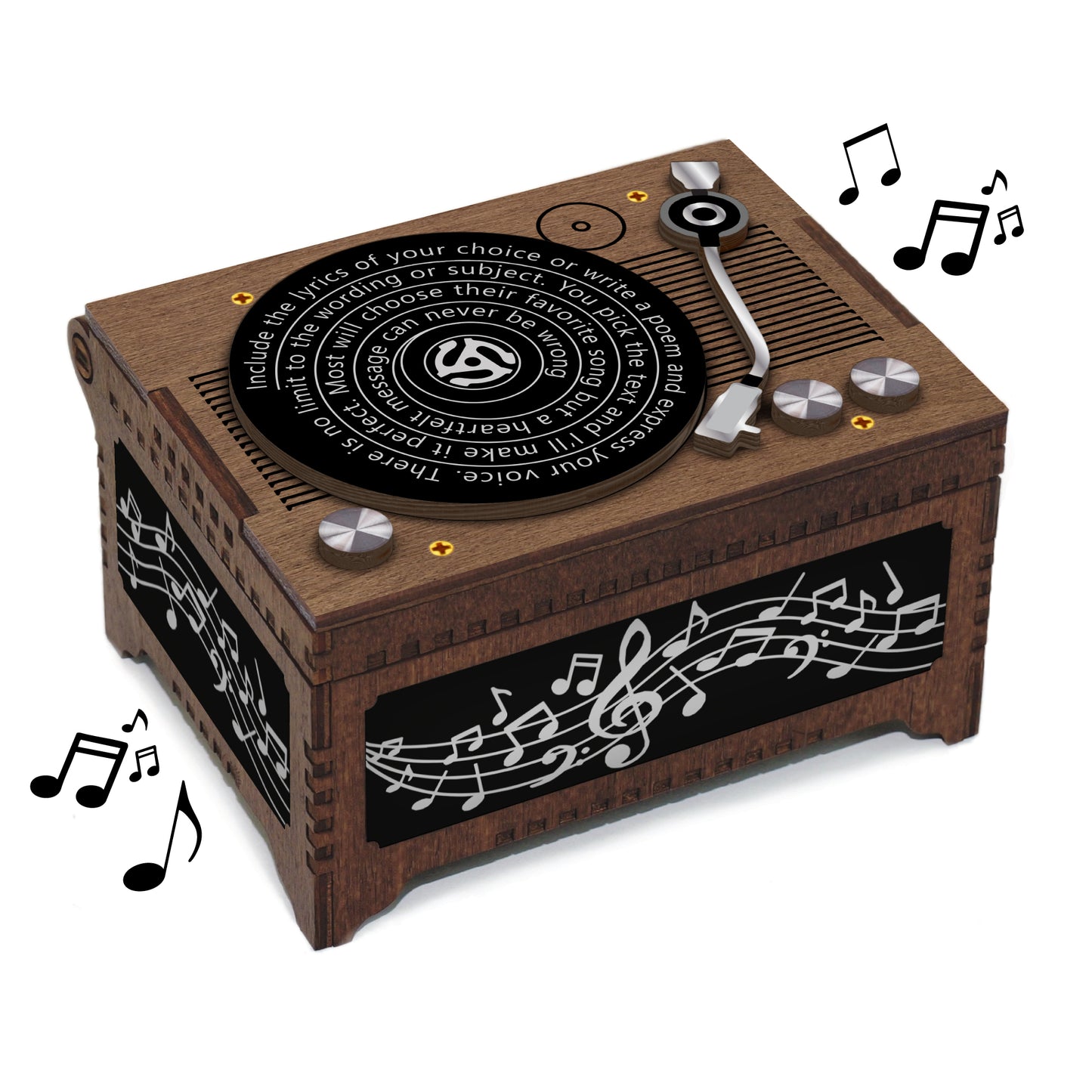 Record Player MP3 Music Box