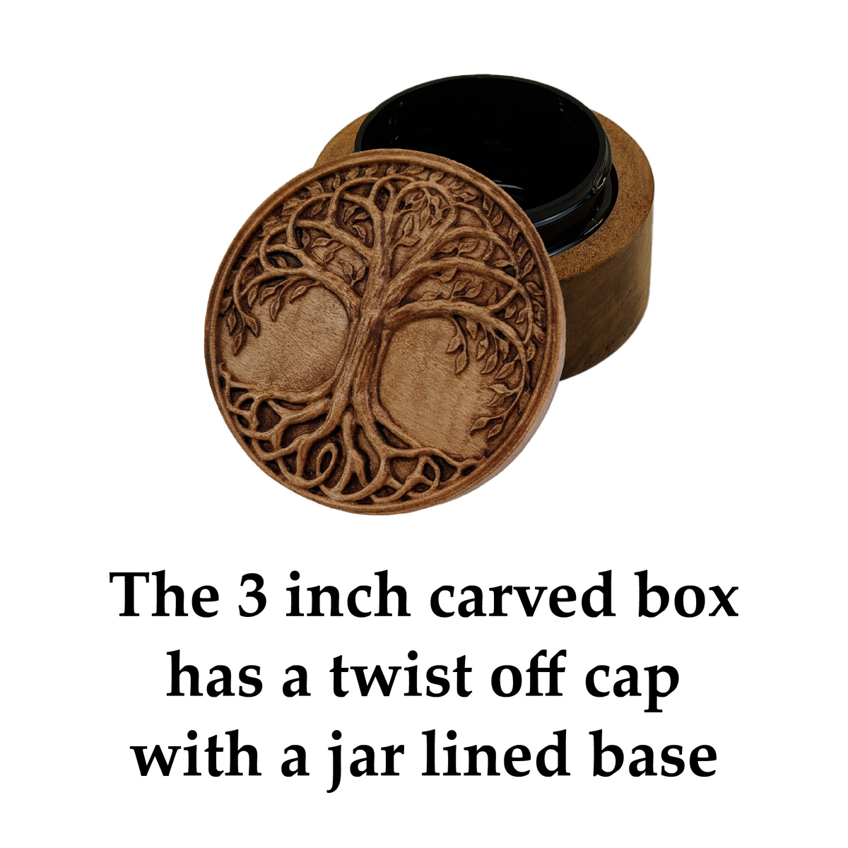 Tree of Life Carved Box