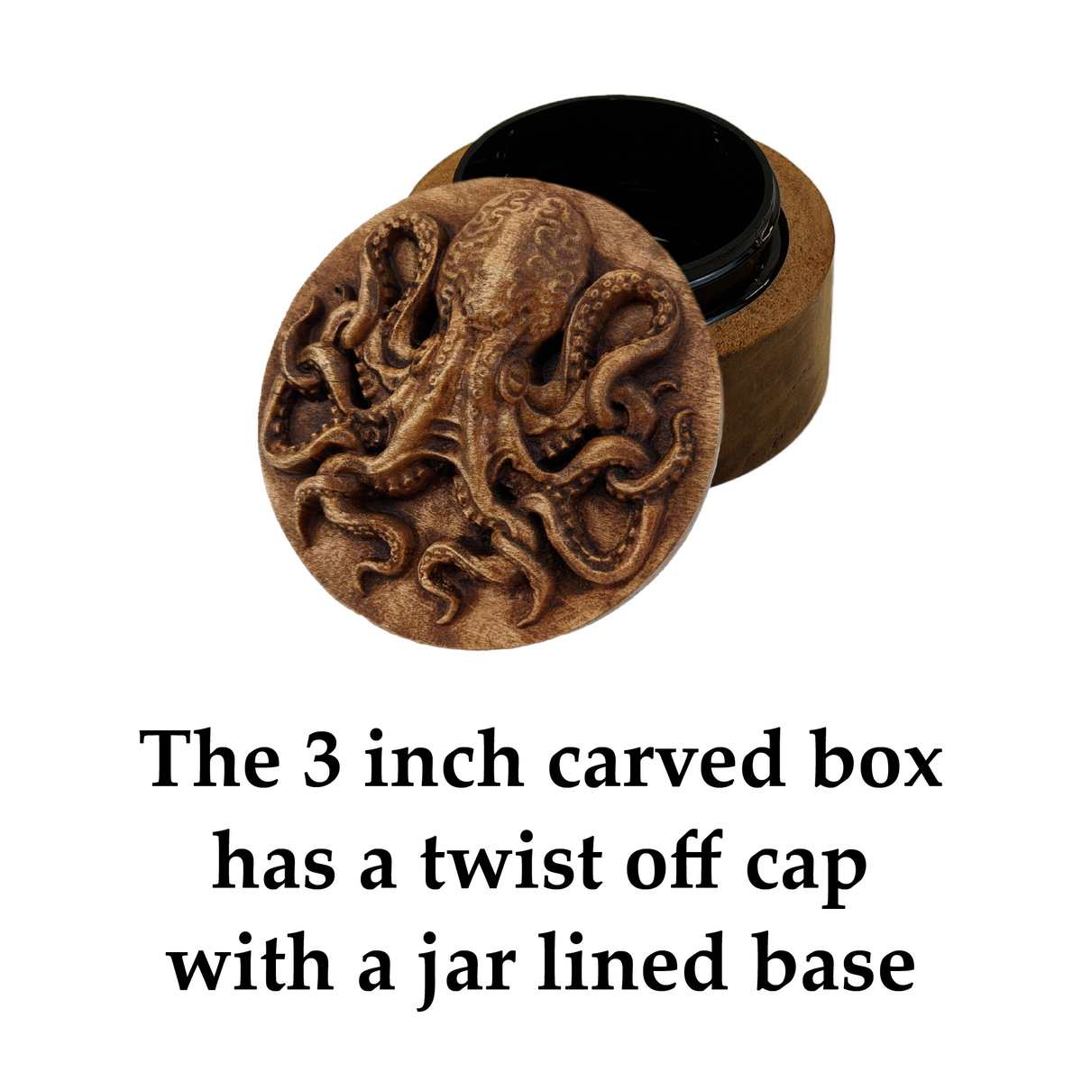 Octopus Carved Box