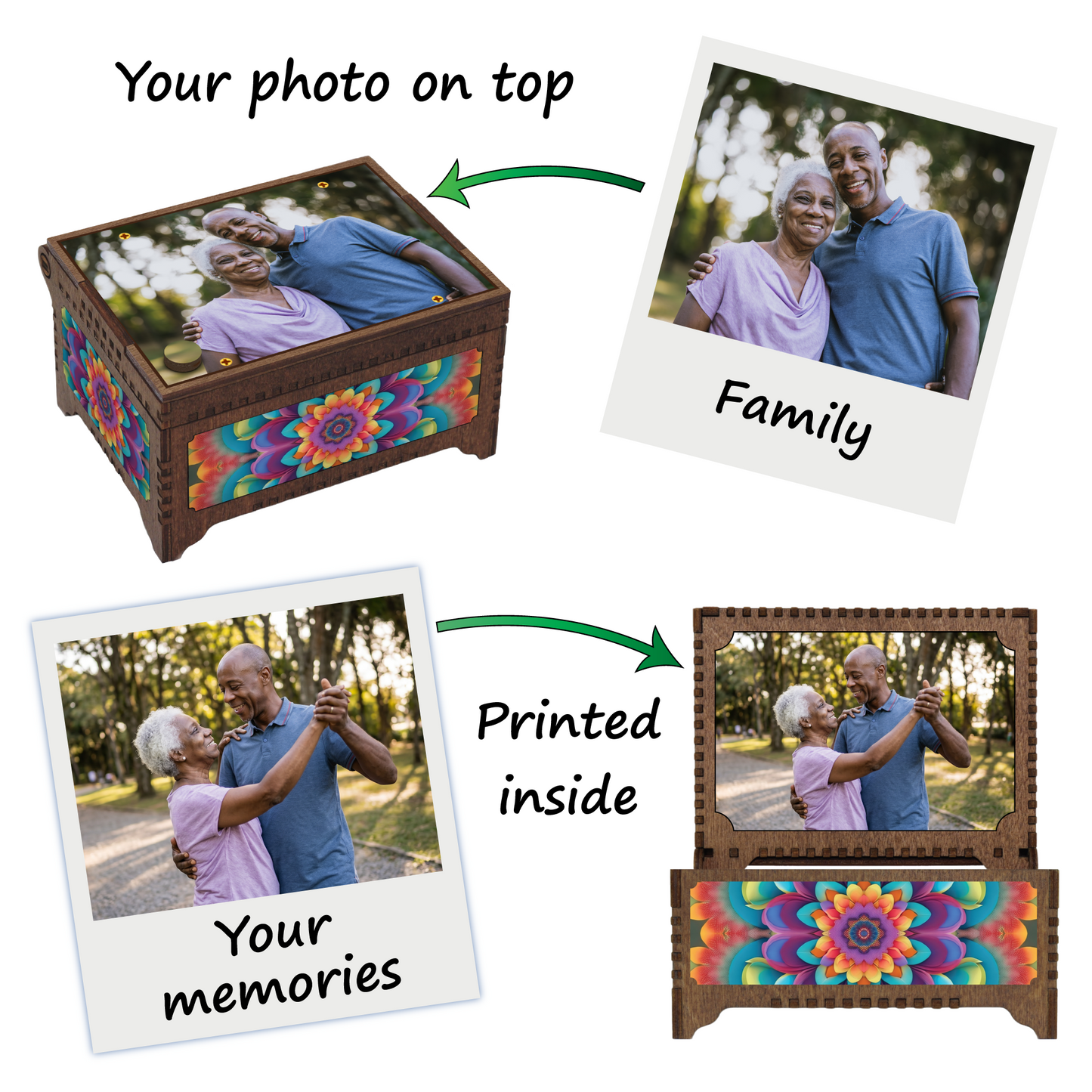 Personalized Photo MP3 Music Box