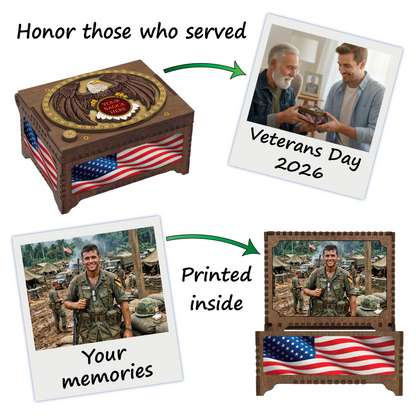 Patriotic Eagle MP3 Music Box