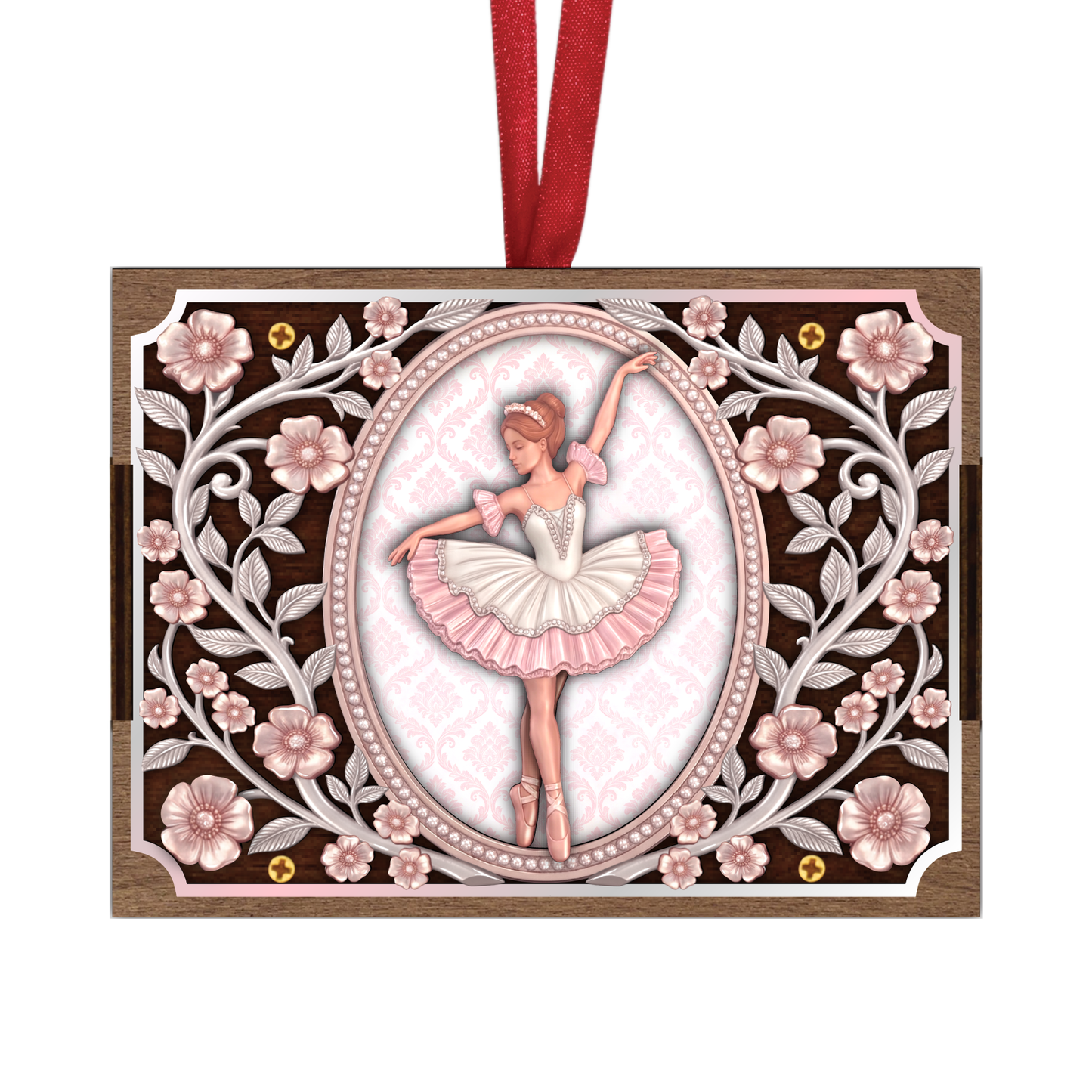 Ballerina Dancer MP3 Musical Ornament
