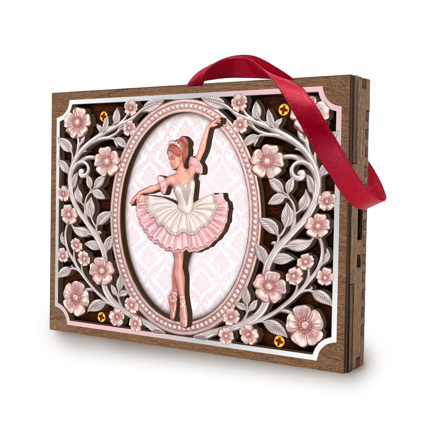 Ballerina Dancer MP3 Musical Ornament