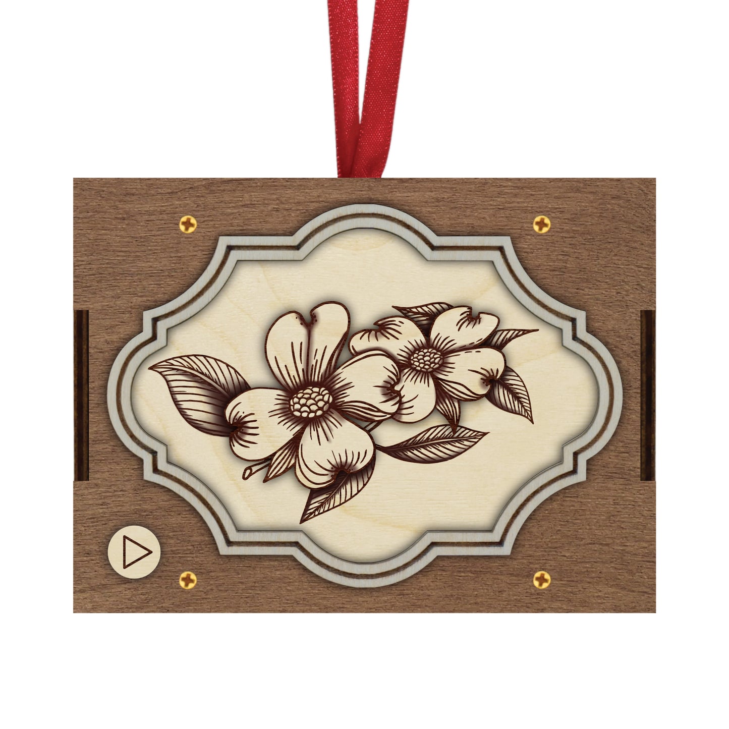 Flower MP3 Musical Ornament, 21 Flower Choices