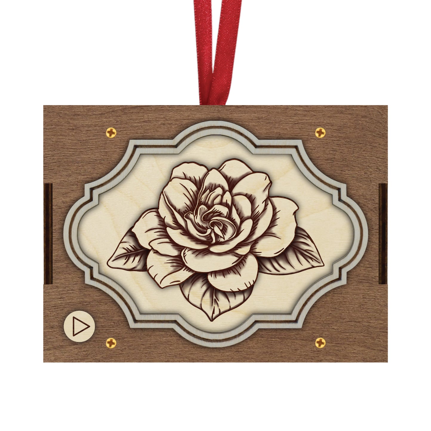 Flower MP3 Musical Ornament, 21 Flower Choices