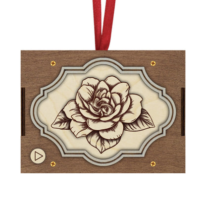 Flower MP3 Musical Ornament, 21 Flower Choices