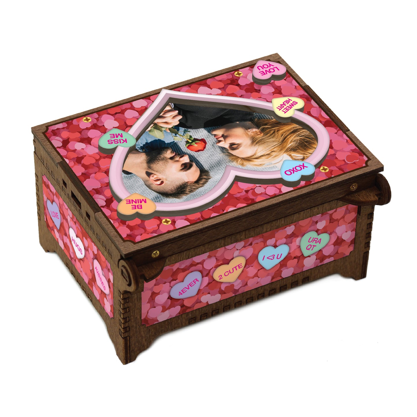 Conversation Hearts Music Box