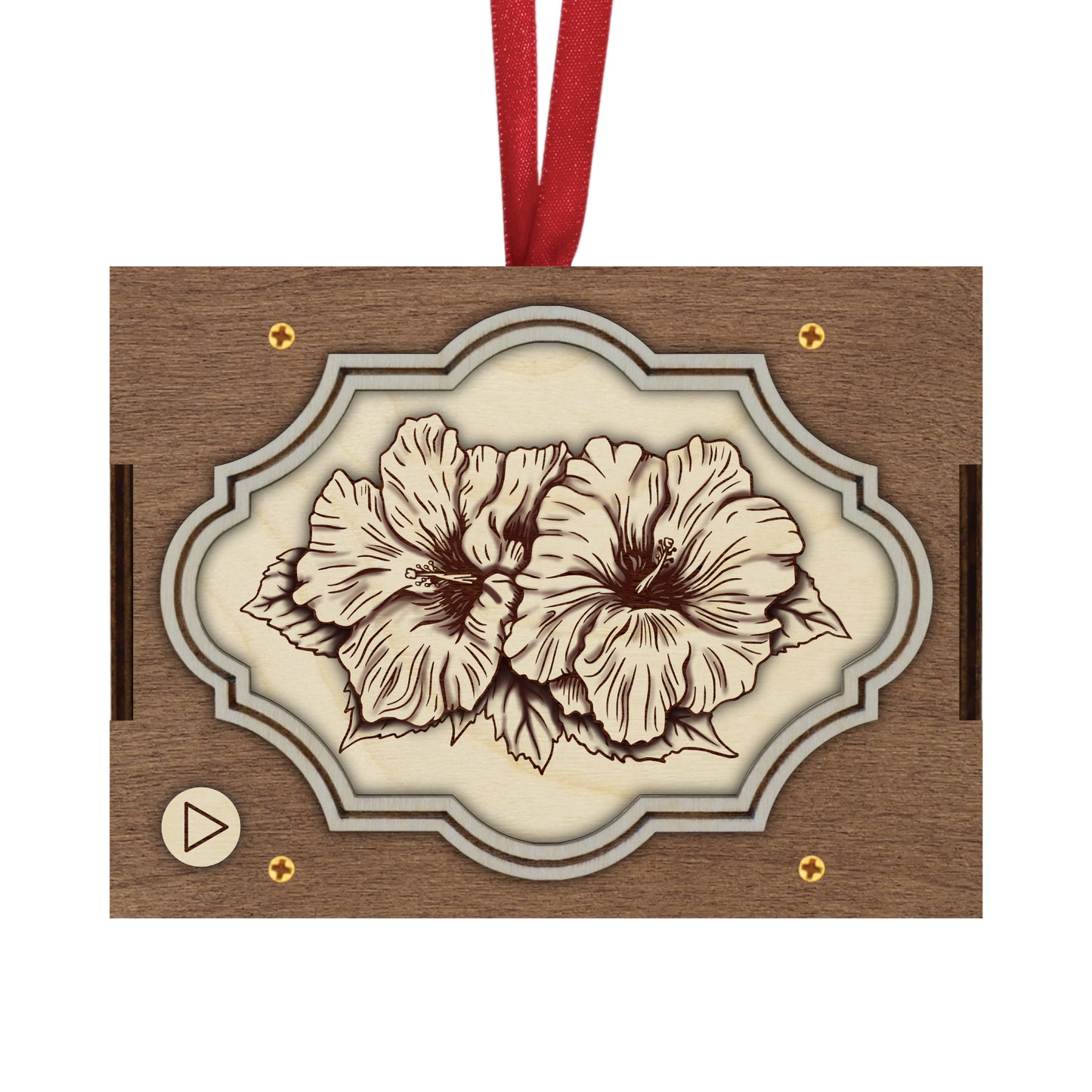 Flower MP3 Musical Ornament, 21 Flower Choices