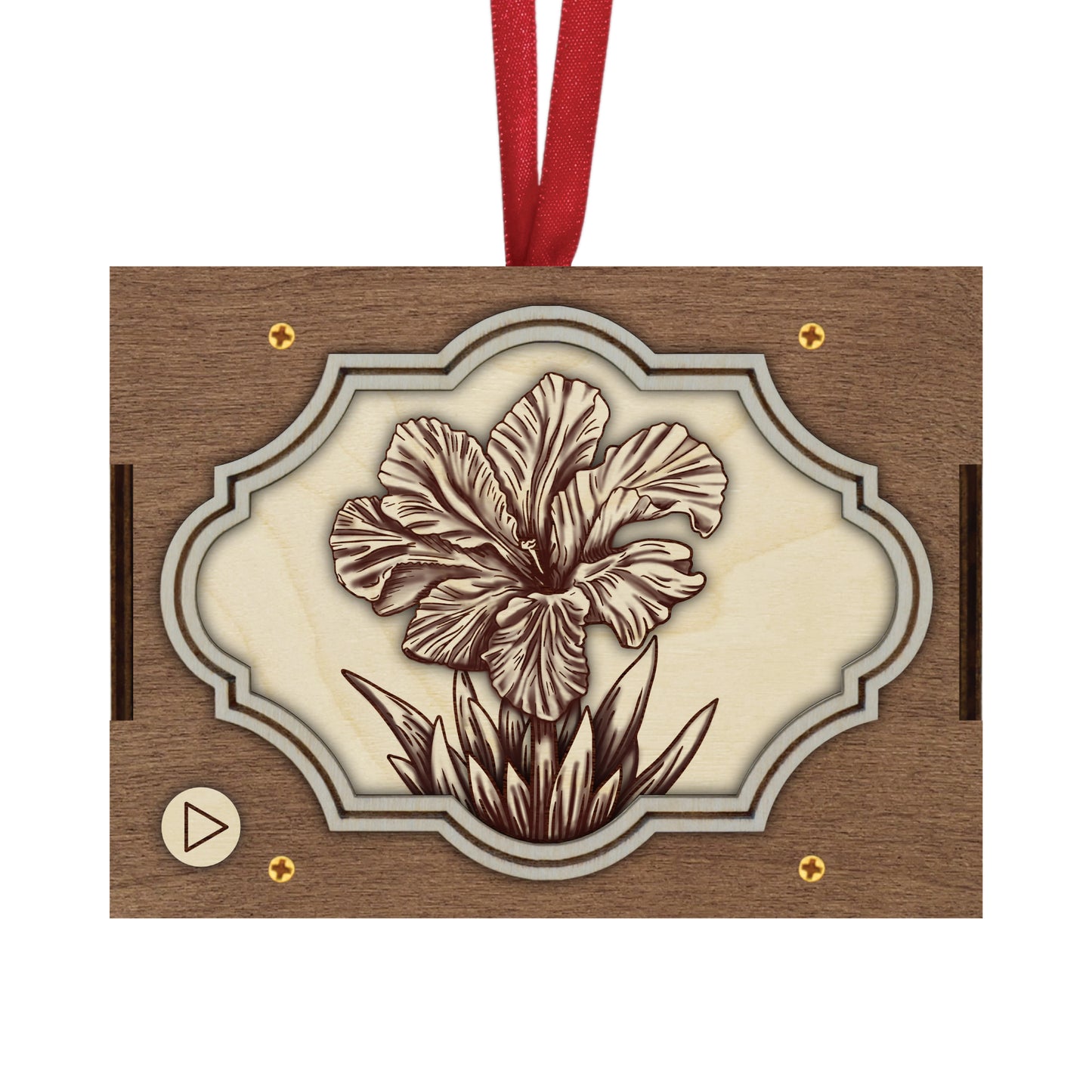 Flower MP3 Musical Ornament, 21 Flower Choices