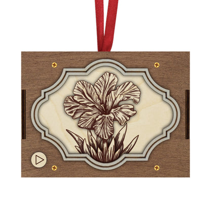 Flower MP3 Musical Ornament, 21 Flower Choices