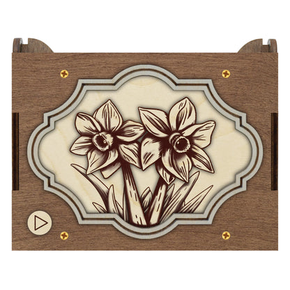 Daffodil Flower MP3 Music Box