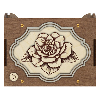 Gardenia Flower MP3 Music Box