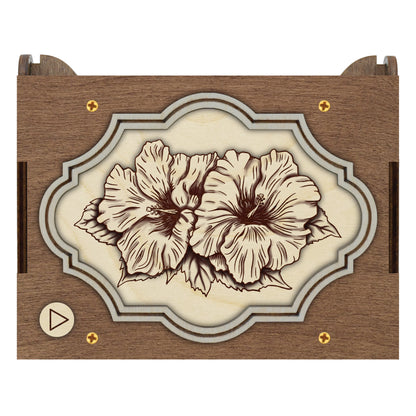 Hibiscus Flower MP3 Music Box