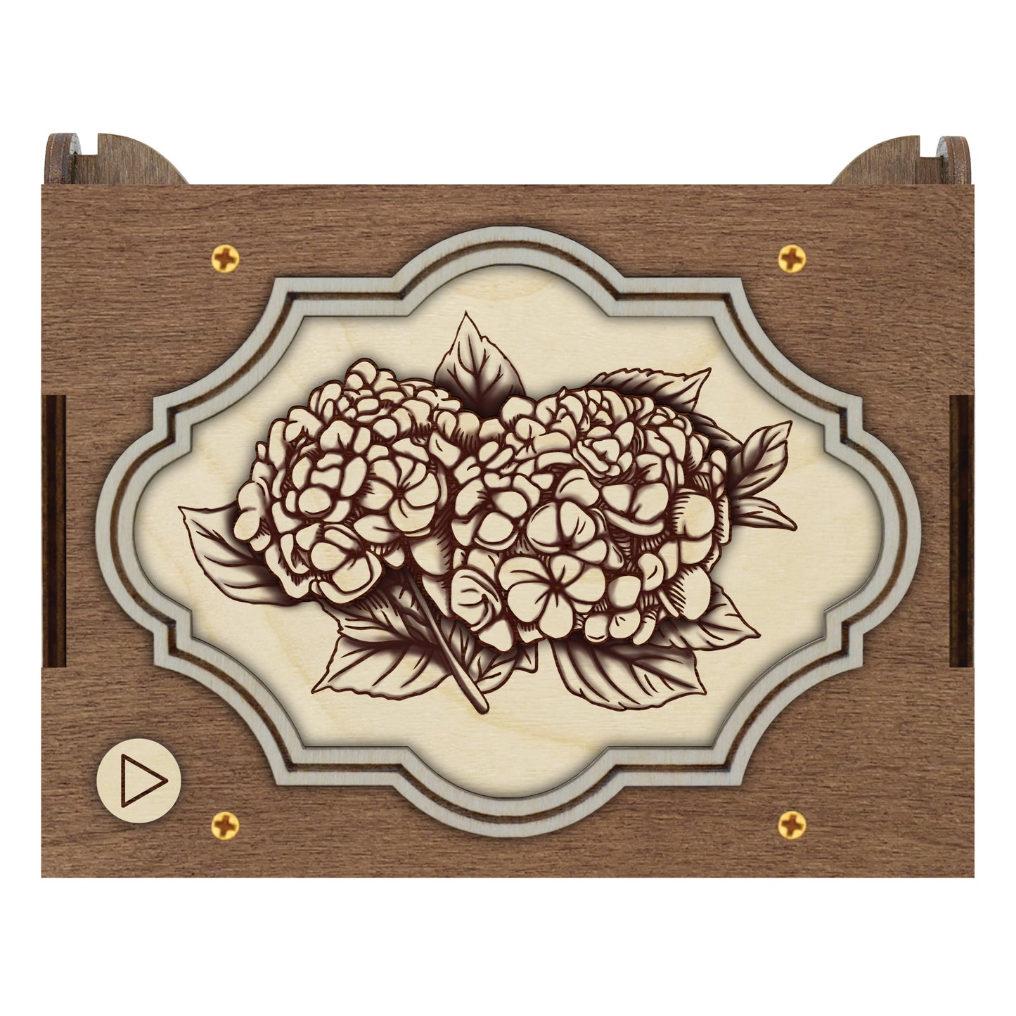 Hydrangea Flower MP3 Music Box