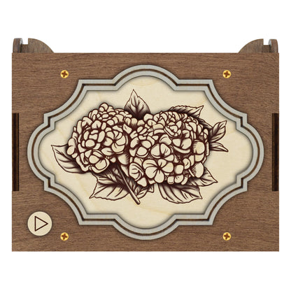 Hydrangea Flower MP3 Music Box