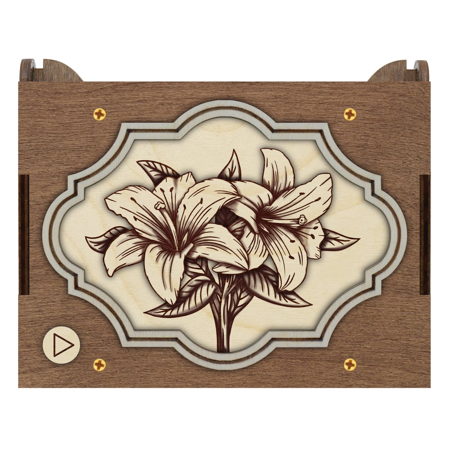 Lily Flower MP3 Music Box
