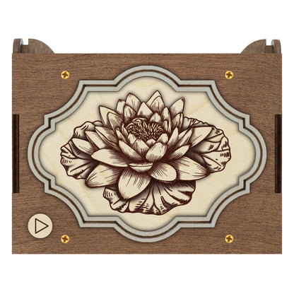 Lotus Flower MP3 Music Box