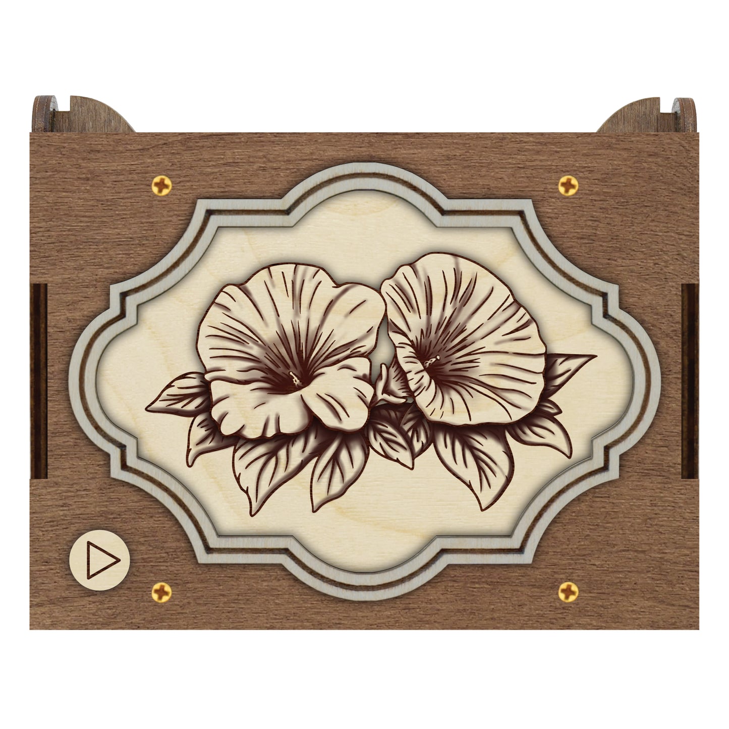 Morning Glory Flower MP3 Music Box