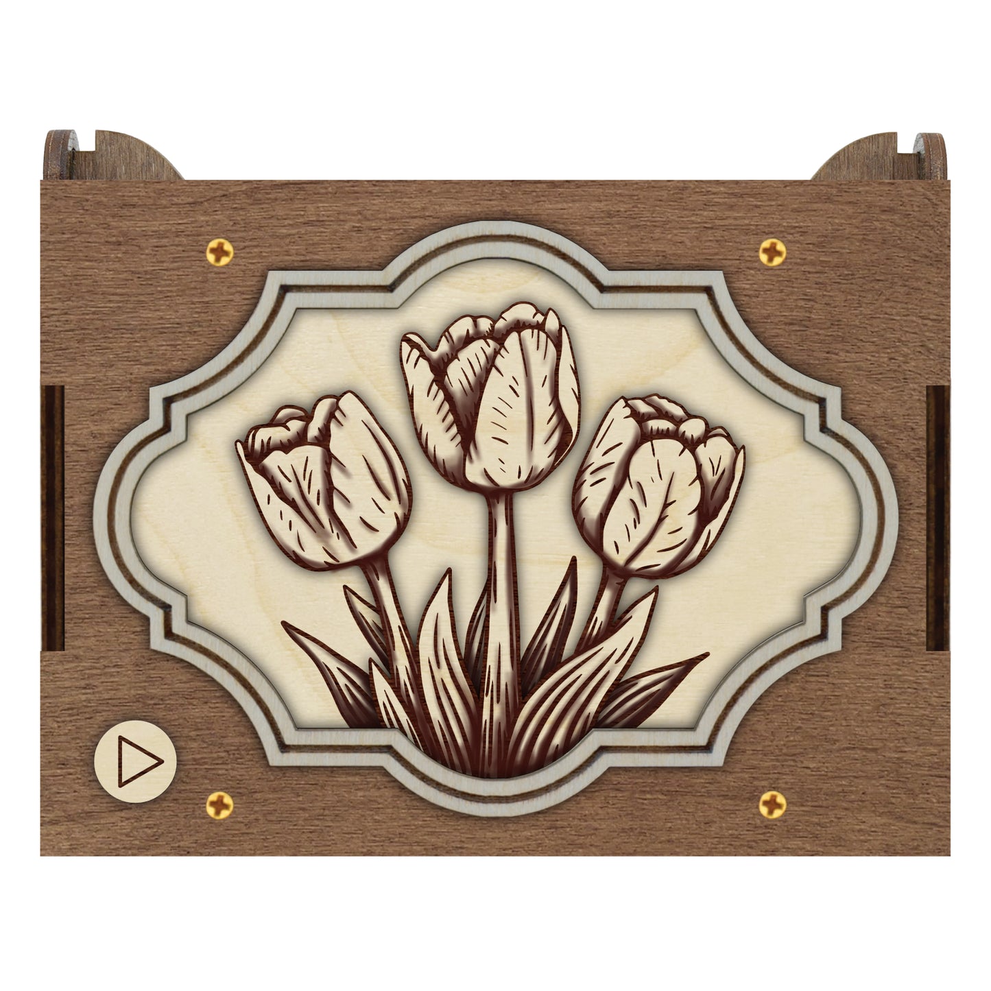 Tulip Flower MP3 Music Box
