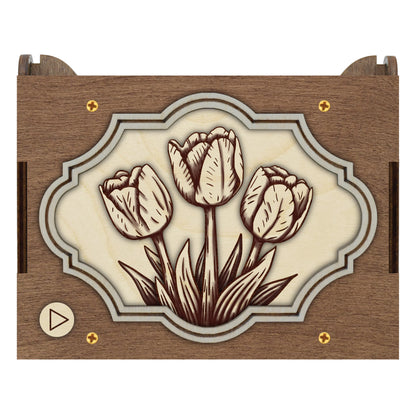 Tulip Flower MP3 Music Box