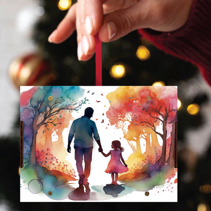 Father Daughter Ornament